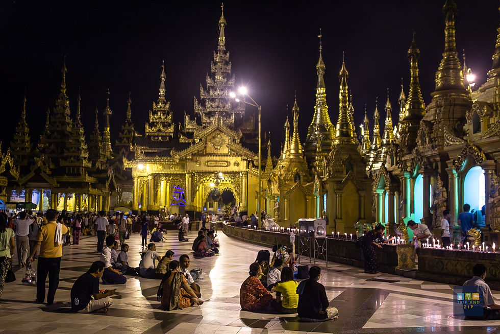 Shwedagon Paya, Yangon, Myanmar