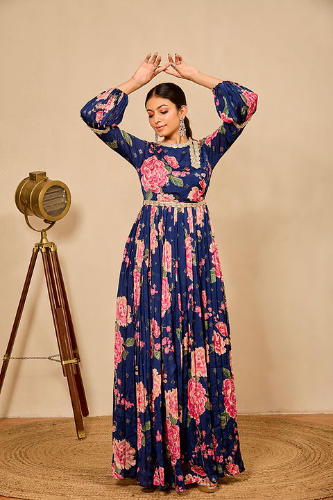 ワンピース Deberin Collar Pleated Dress (Belt Set) One Piece Pleated Dress with Belt | TGC