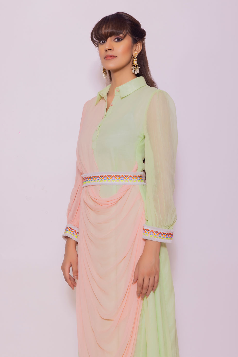 Миниатюра: Cowl Drape Dress
