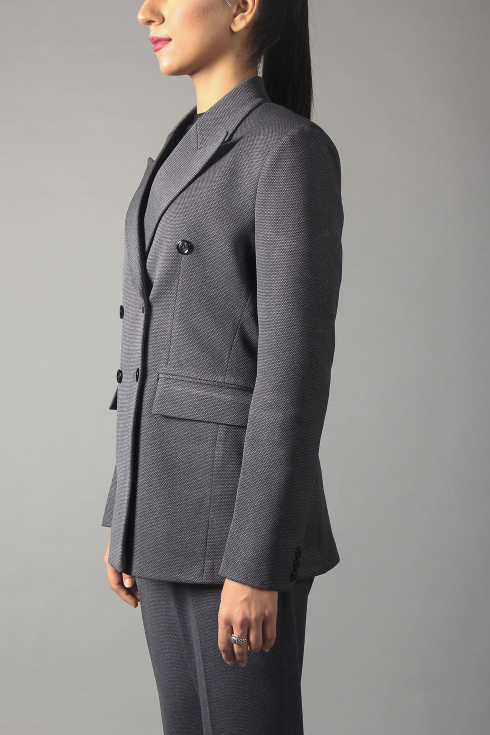 Miniaturebillede: Jacquard Blazer and Pant set