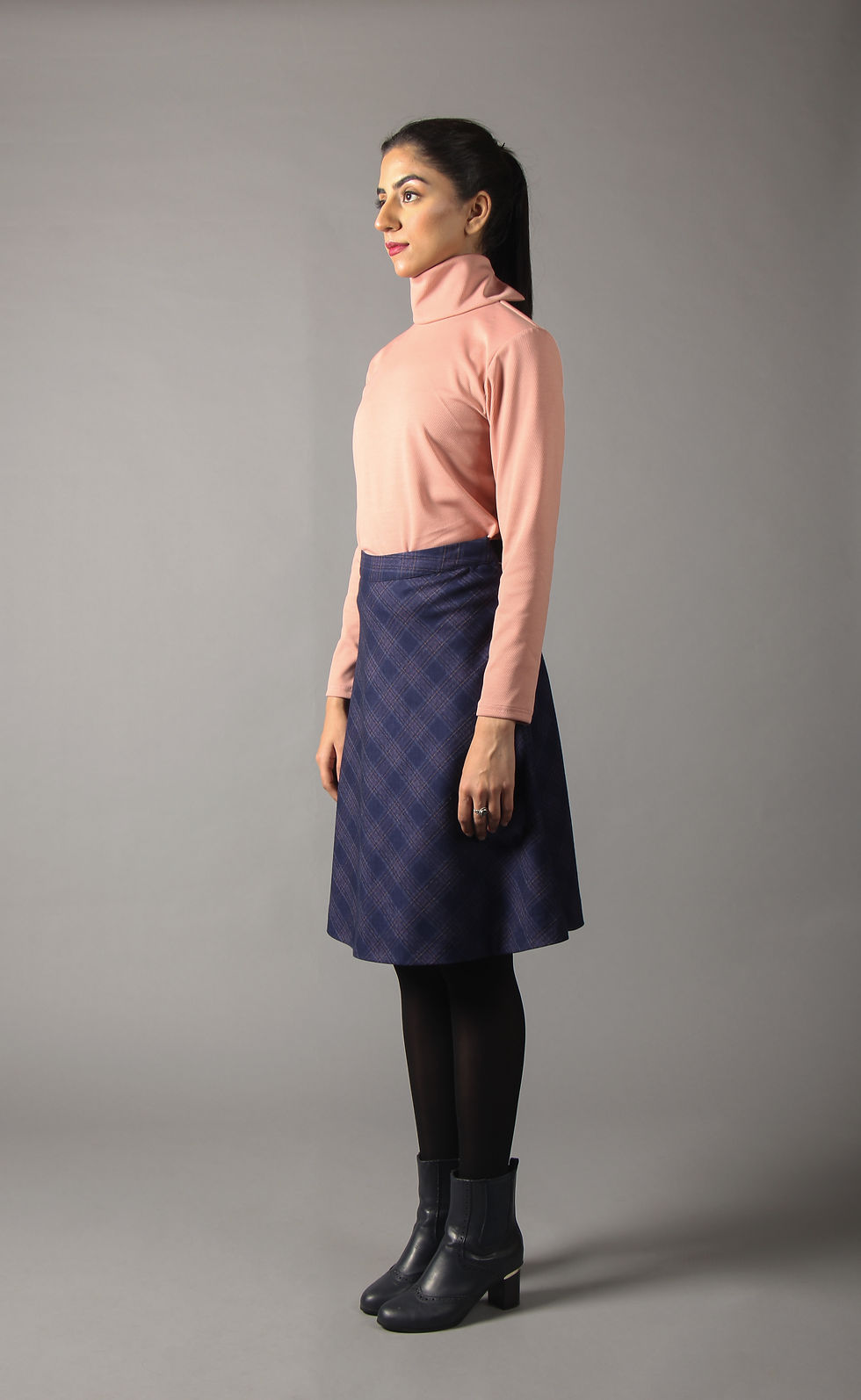 サムネイル： Jacquard High Neck