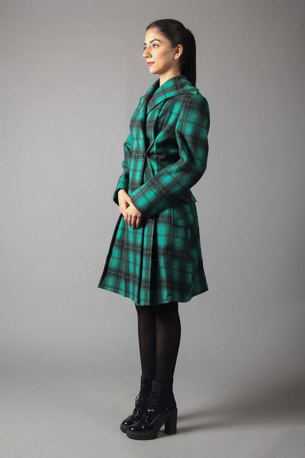 Thumbnail: Knife Pleat Coat