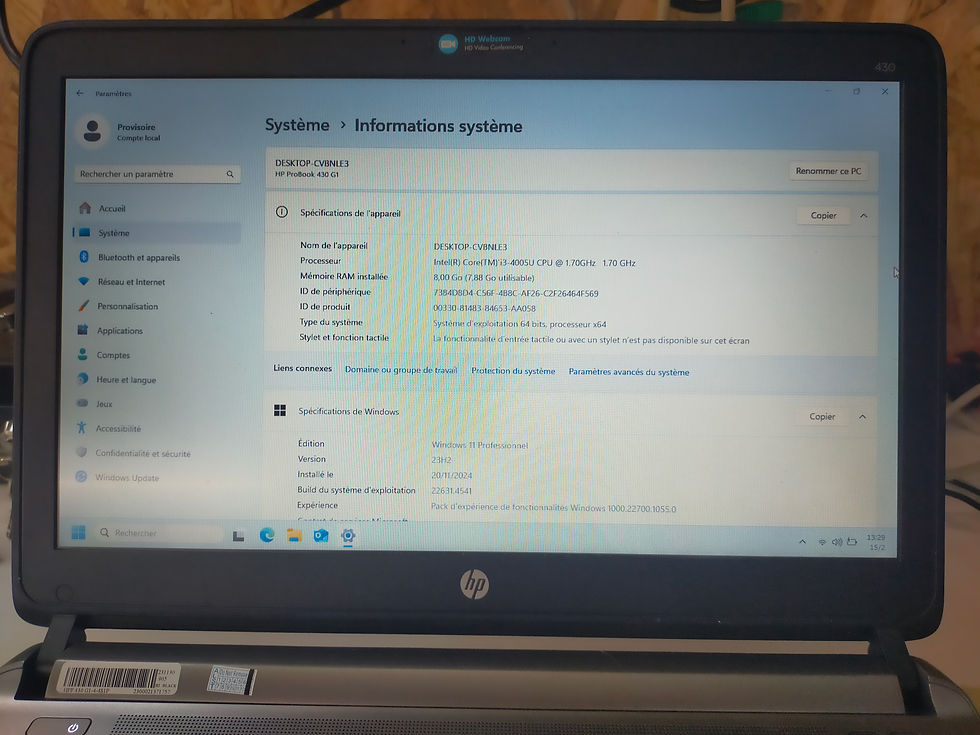 Miniature : N°06 - ProBook 430 G1 (2014)