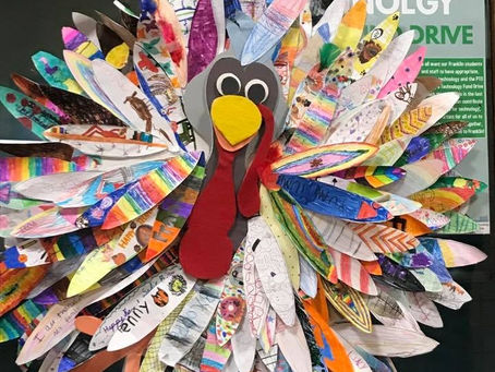 Franklin Turkey Feather Day and Food Drive! 11/19 (Cohort B) and 11/23 (Cohort A)