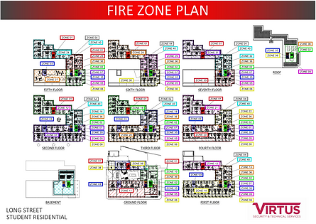 Fire Alarm Zone Plans | Fire Alarm Zone Plans | Apex CAD Drawing ...