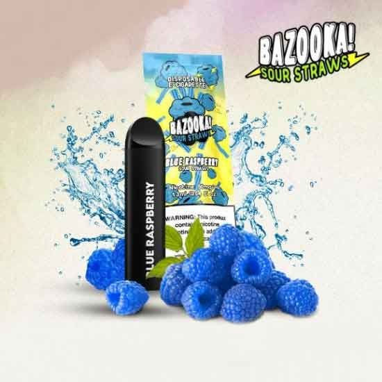 Bazooka Disposable Pod Vape Blue Raspberry