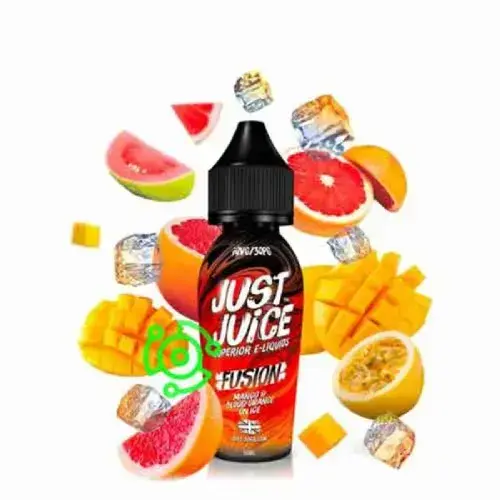 Just Juice FUSION Mango & Blood Orange On Ice 0 MG
