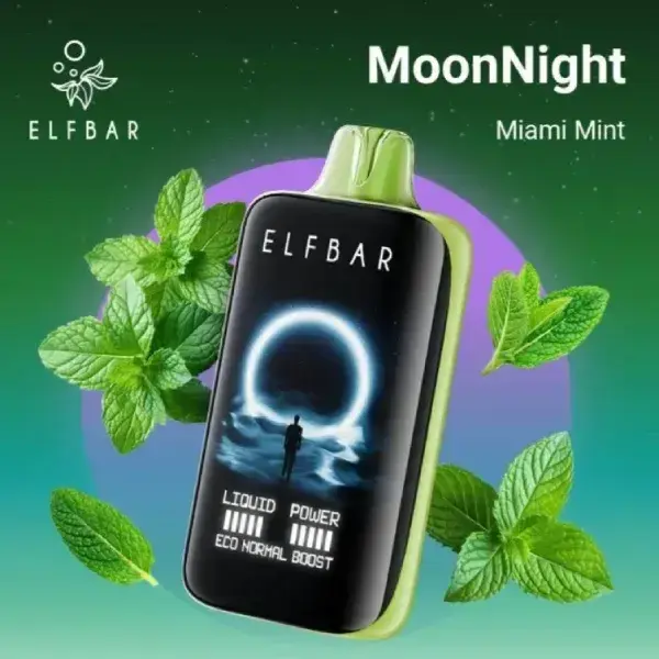 Elfbar Moon Night Miami Mint 40K disposable