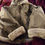 Thumbnail: Gray shearling coat