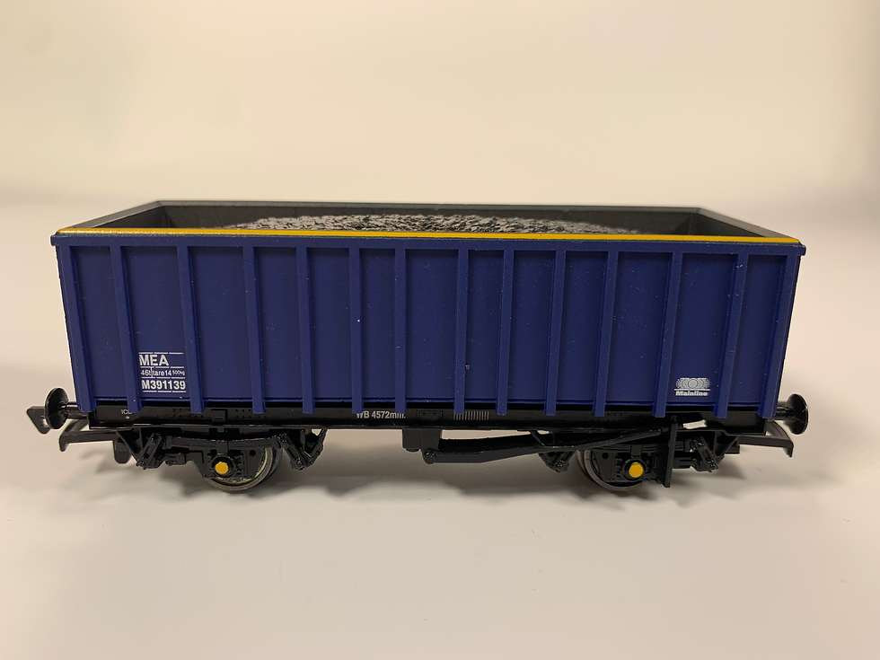 Thumbnail: Bachmann 33-378 OO Gauge 45 Ton MEA Mineral Box Wagon