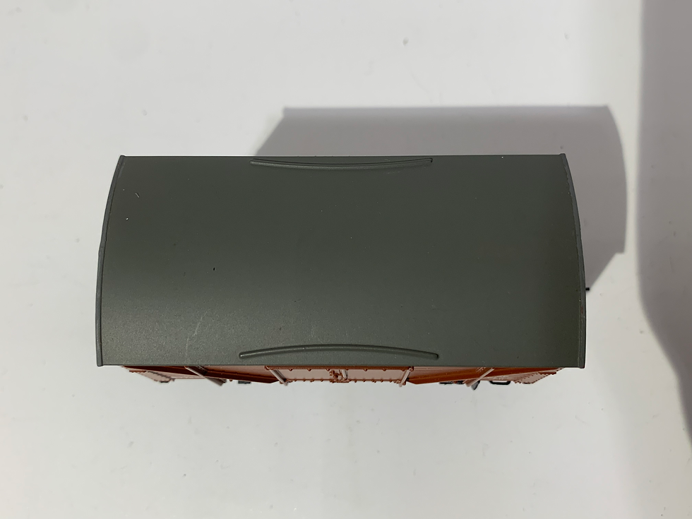 Thumbnail: Bachmann 38-230A 12 Ton Ventilated Van in BR bauxite livery