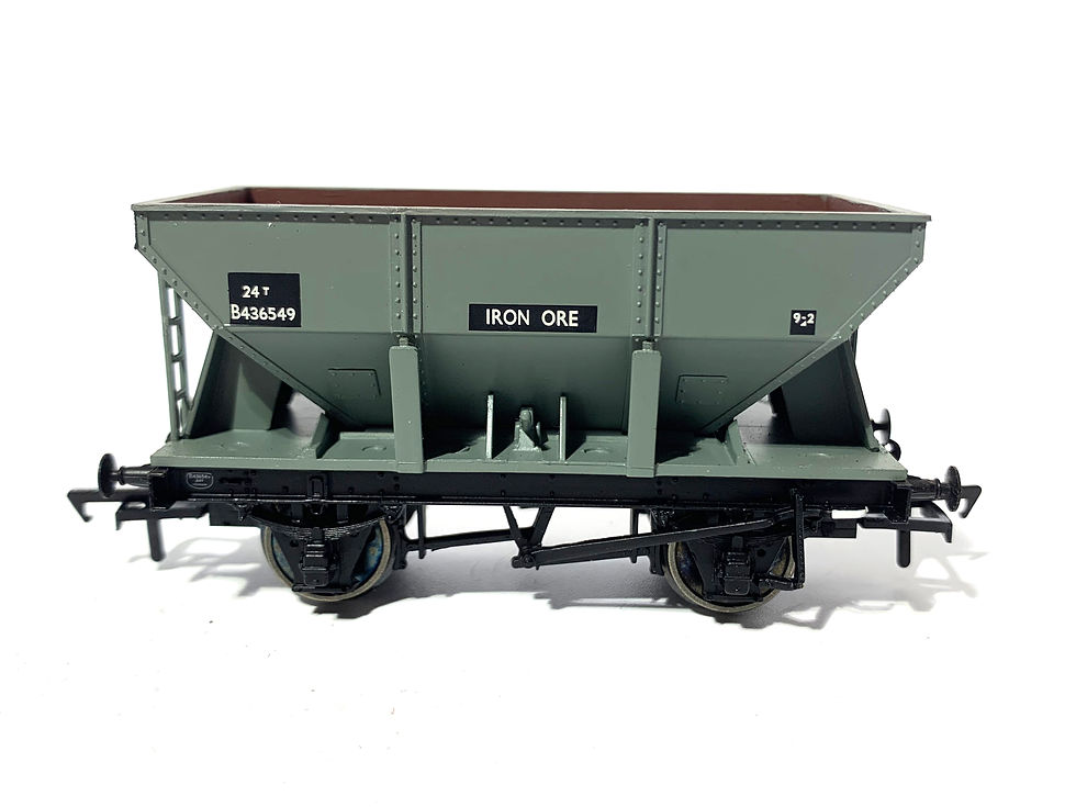 Thumbnail: Bachmann Ore Hopper Wagon in BR grey livery