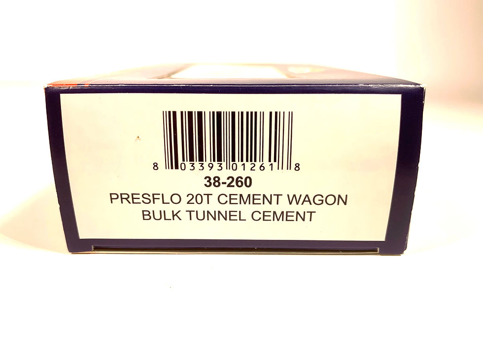 Thumbnail: Bachmann 38-260 OO Gauge 20T Cement Wagon 'Bulk Tunnel Cement'