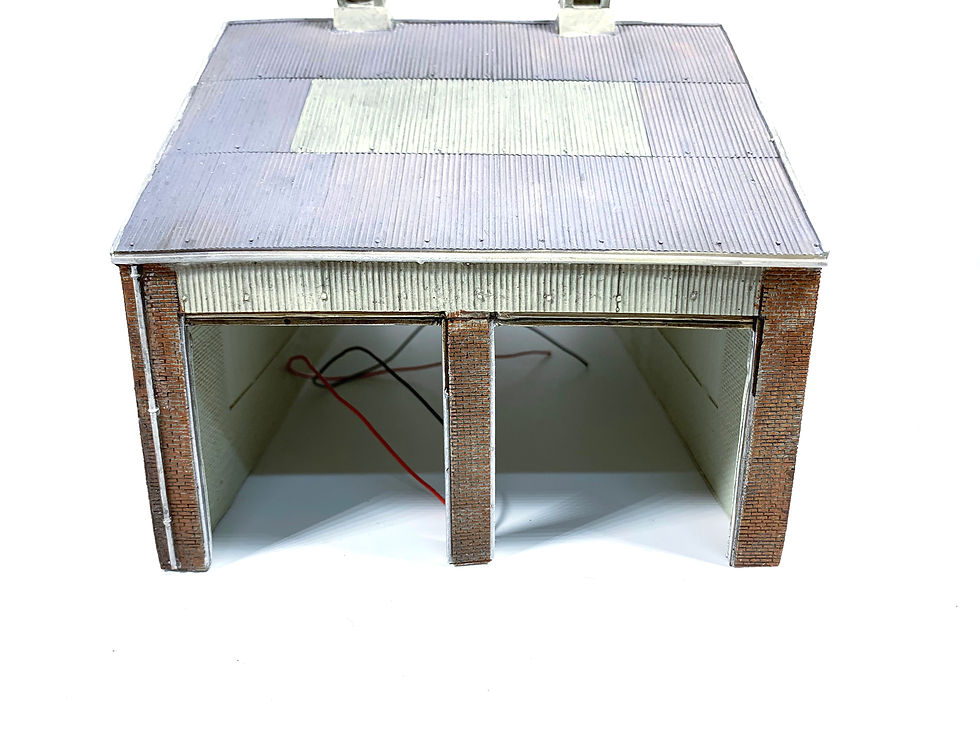 Thumbnail: Bachmann Scenecraft 44-141 OO Gauge Two Lane Traction Depot sold by Red Pen Railway Models