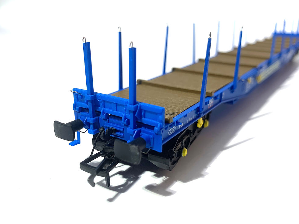 Thumbnail: Heljan 5100 OO Gauge IPE Bogie Flat Wagon Cargowaggon