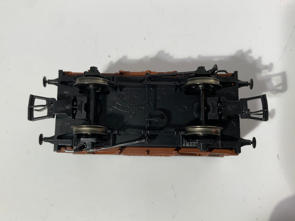 Thumbnail: Bachmann 38-170B 12T Plywood Ventilated Van in BR bauxite livery