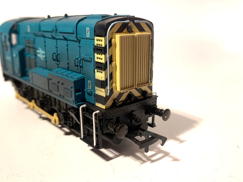 Thumbnail: Bachmann 32-102Z OO Gauge Class 08 Shunter 08507 BR Blue Weathered