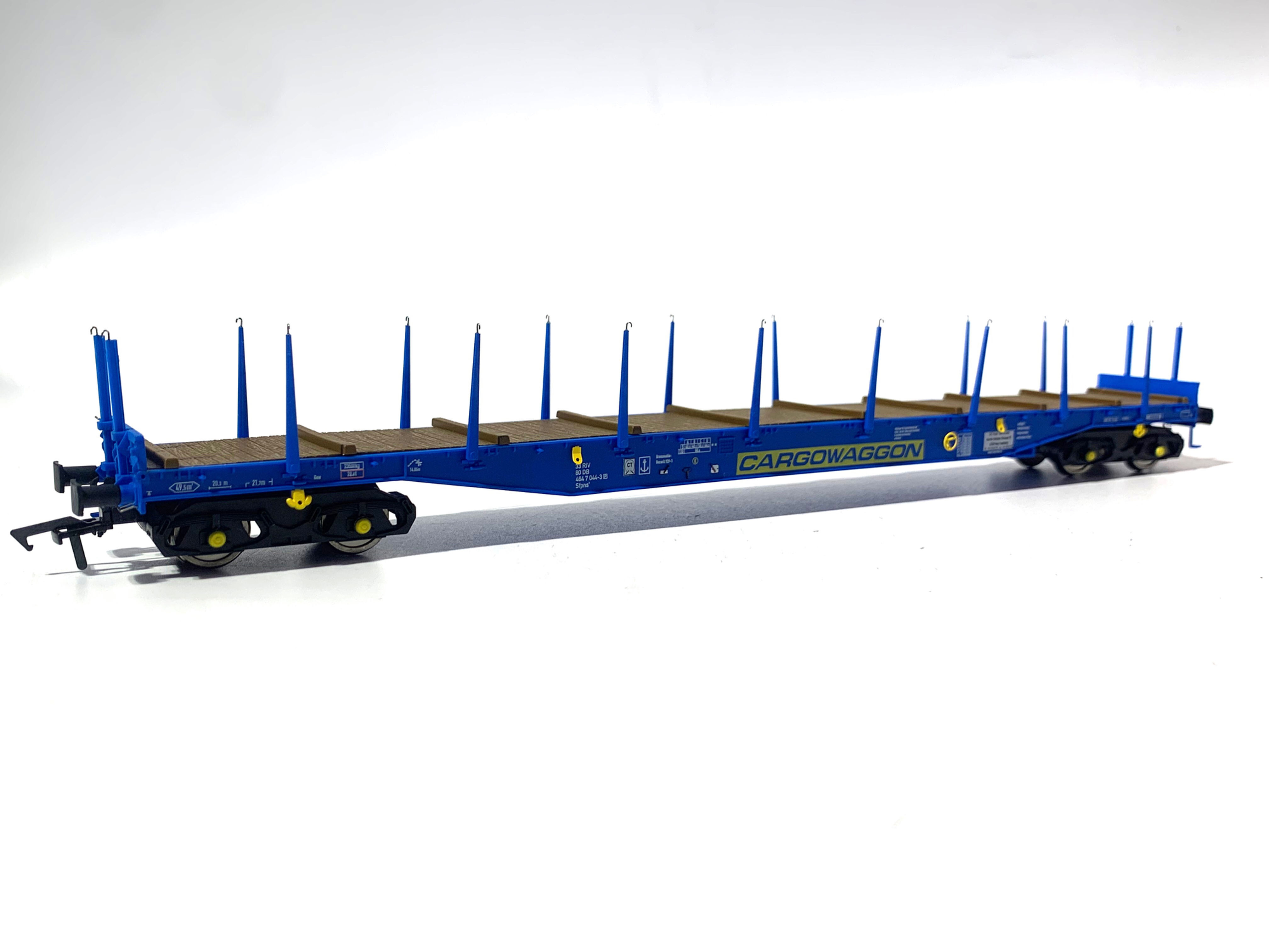 Heljan 5100 OO Gauge IPE Bogie Flat Wagon Cargowaggon
