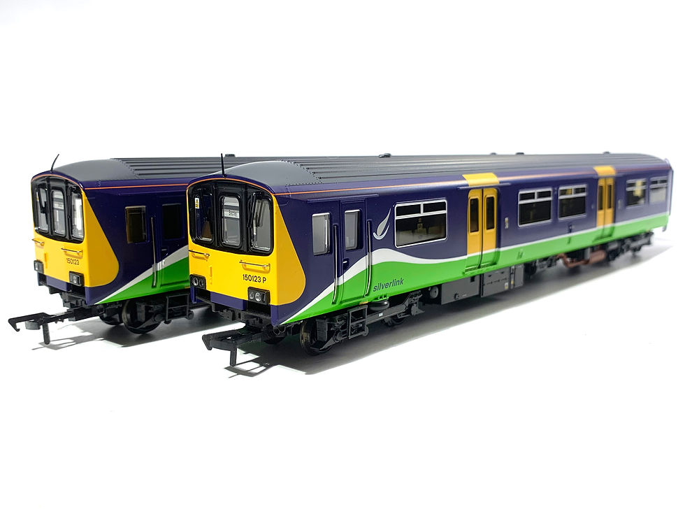Bachmann 32-925K Class 150 DMU in Silverlink livery