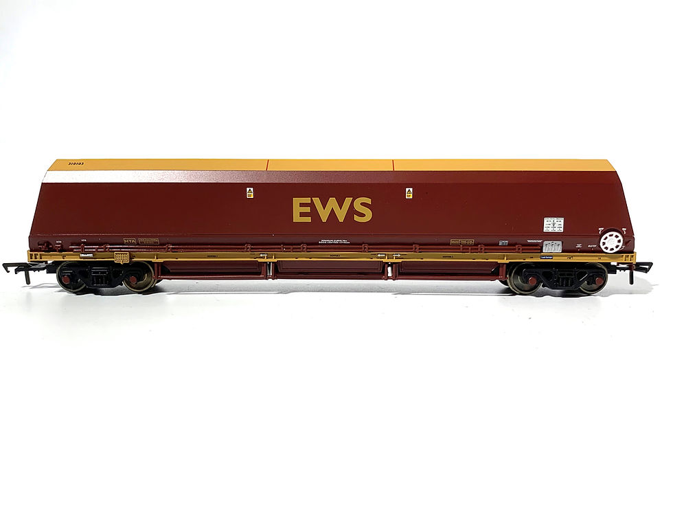 Thumbnail: Bachmann 37-853 OO Gauge HTA Thrall Bulk Coal Hopper Wagon EWS
