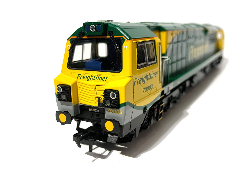 Thumbnail: Bachmann 31-586 OO Gauge Class 70 70003 Freightliner Green DCC Fitted