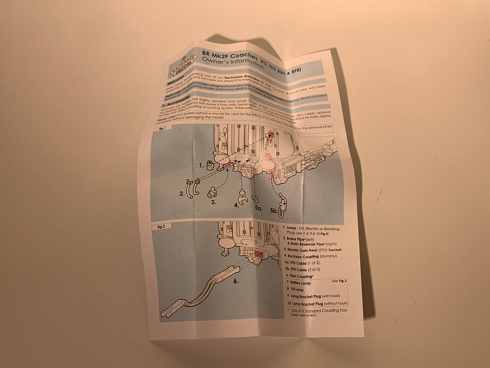 Thumbnail: Bachmann 39-700 BR MK2 Coach in British Rail livery