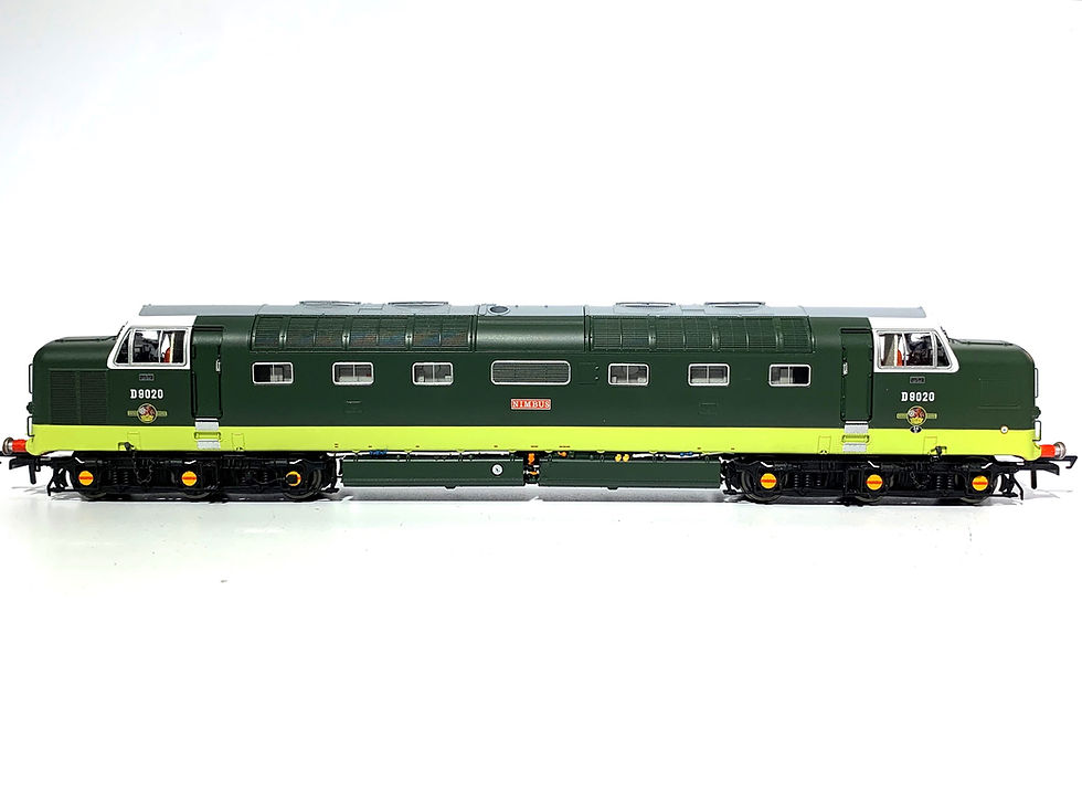 Thumbnail: Accurascale ACC2170-DCC OO Gauge Class 55 D9020 Nimbus BR Green Sound Fitted