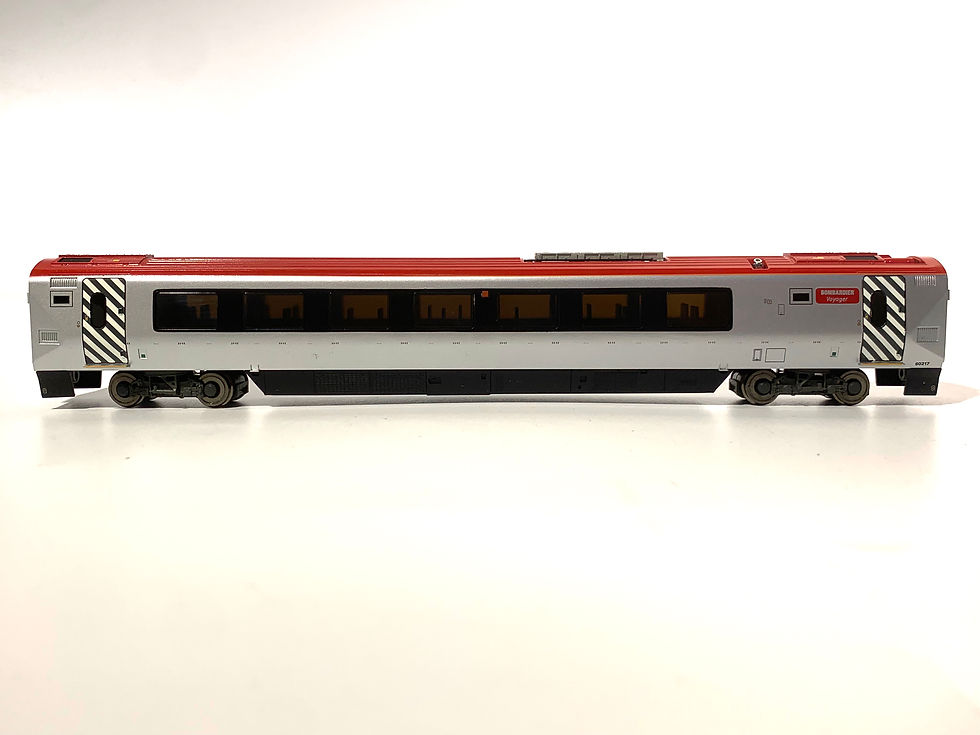 Thumbnail: bachmann 30-625 Class 220 Voyager coach in Virgin Trains livery