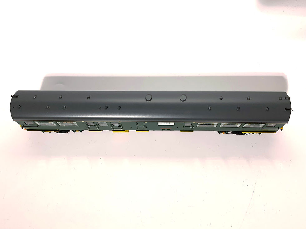 Thumbnail: Revolution Trains OO-SGMIS-003 OO Gauge General Manager's Saloon Green