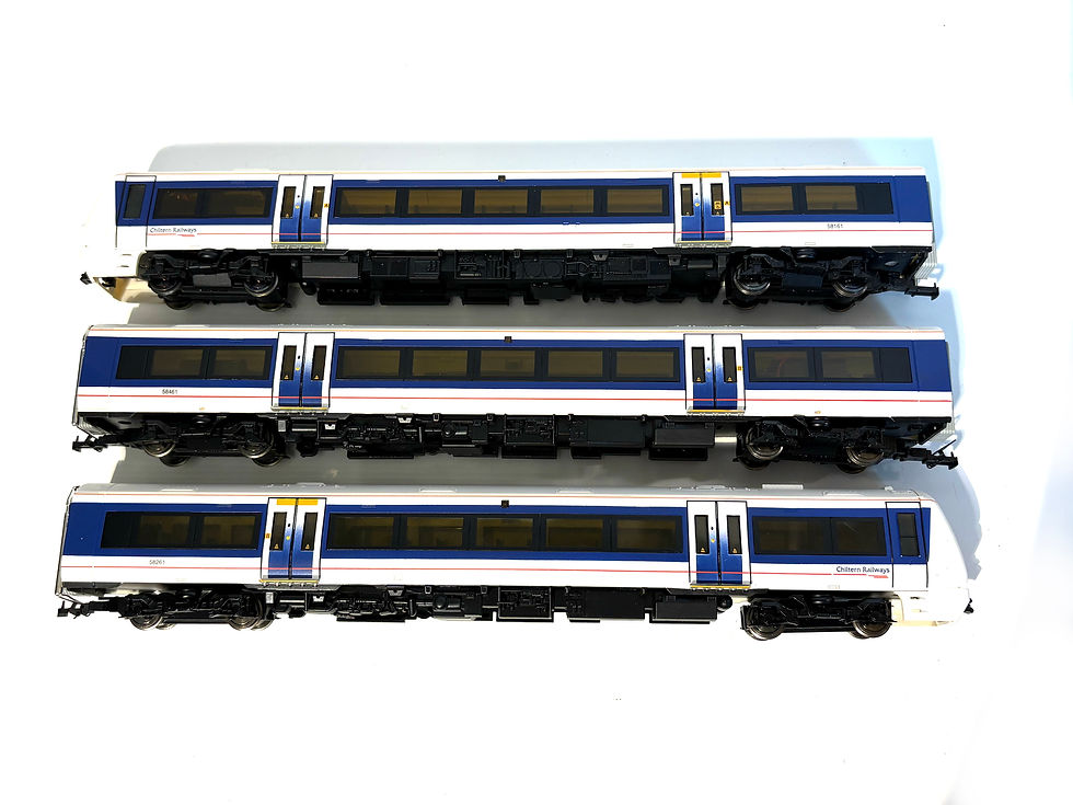 Thumbnail: Bachmann 32-471 OO Gauge Class 168 3 Car DMU Chiltern Railways