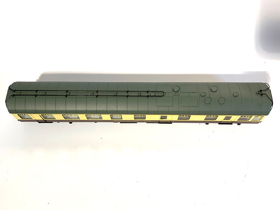 Thumbnail: Bachmann 39-102 BR MK1 Coach in BR chocolate and cream livery sold by Red Pen Railway Models