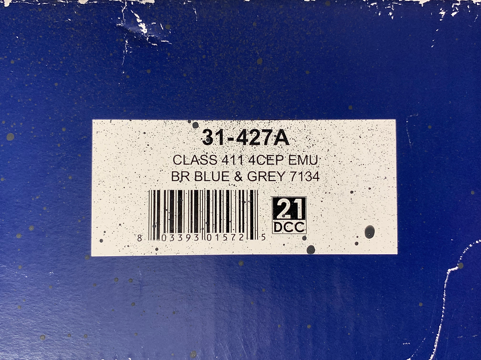 Thumbnail: Bachmann 31-427A Class 411 4-Cep EMU in British Rail blue grey livery