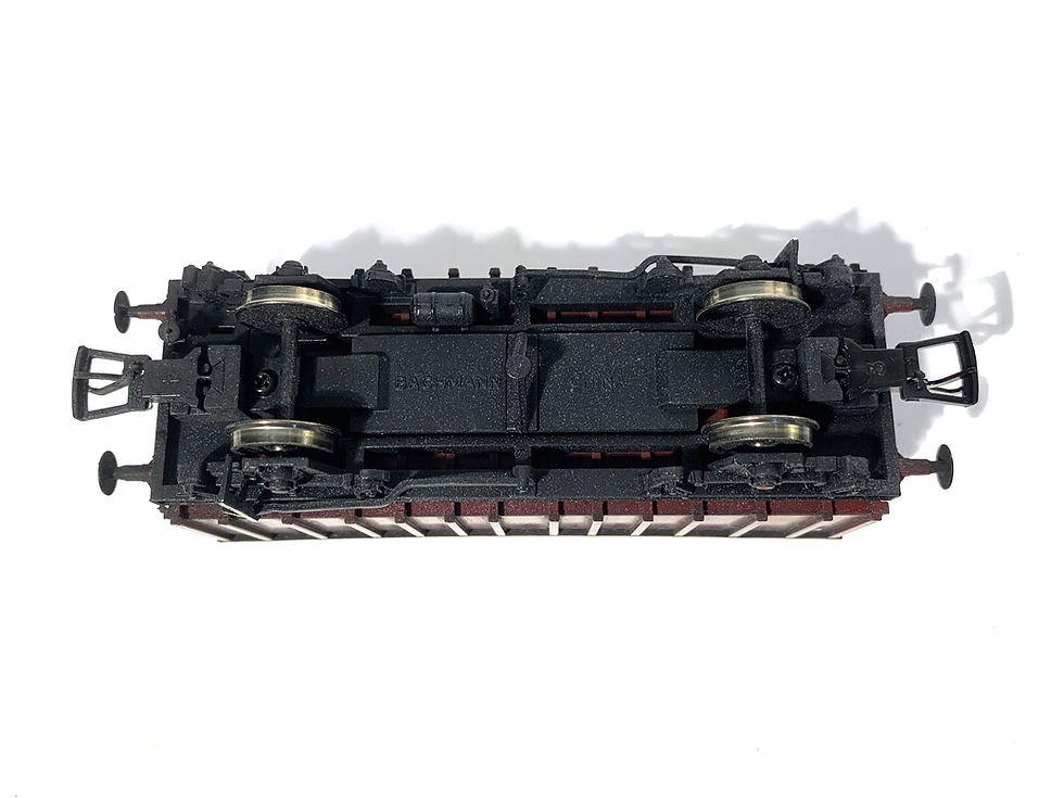 Thumbnail: Bachmann 38-062 MEA Coal wagon in weathered EWS livery