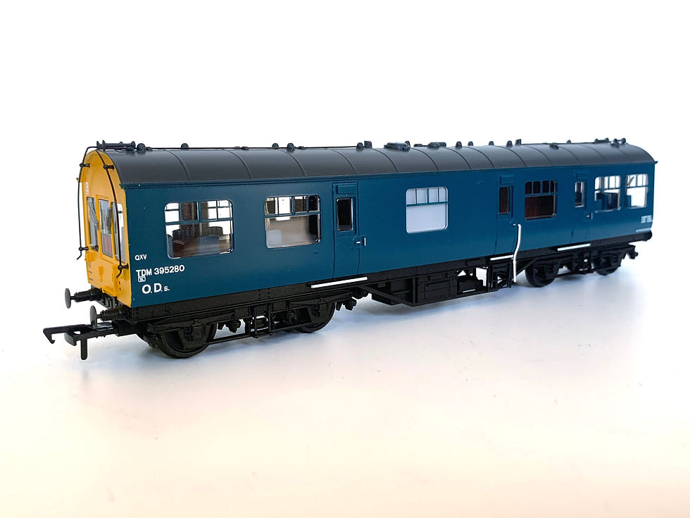 Bachmann 39-784 LMS Inspection Saloon in British rail blue livery sold by Red Pen Railway Models