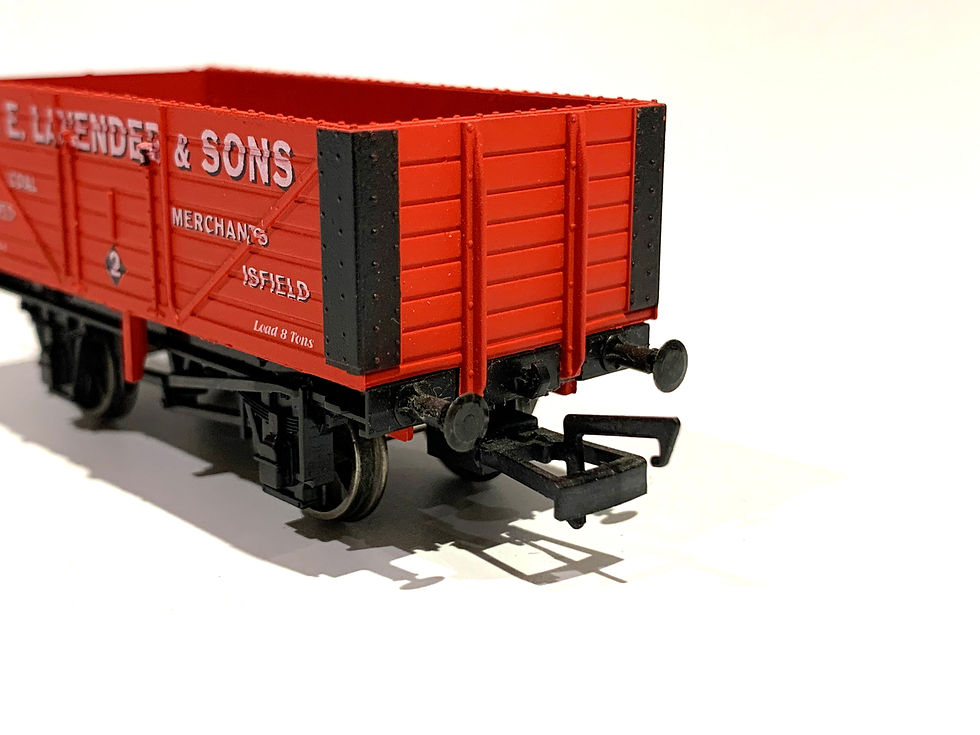Thumbnail: Dapol 7 plank wagon in A E Lavenders and Sons livery