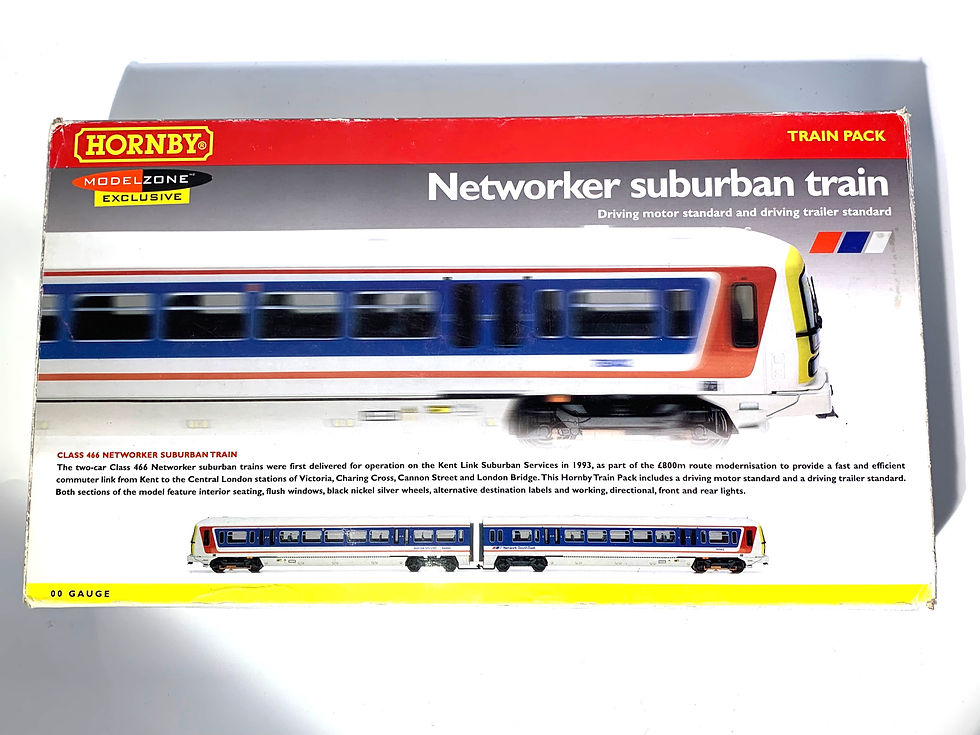 Hornby R2893 Class 466 Networker EMU in Network SouthEast livery