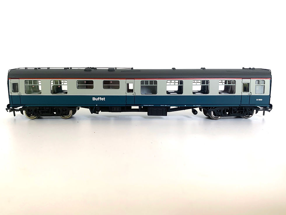 Thumbnail: Bachmann 39-264A BR MK1 Coach in British Rail blue and grey livery sold by Red Pen Railway Models