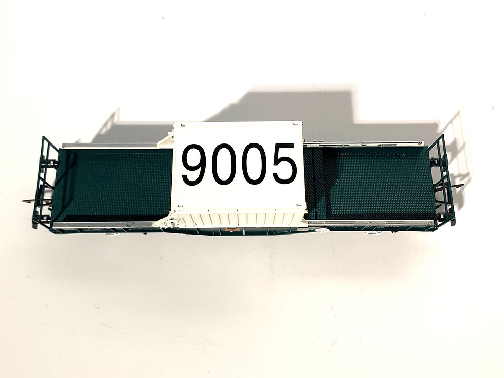 Thumbnail: Revolution Trains RT-FNAD-407 OO Gauge FNA-D Nuclear Flask Carrier Blue