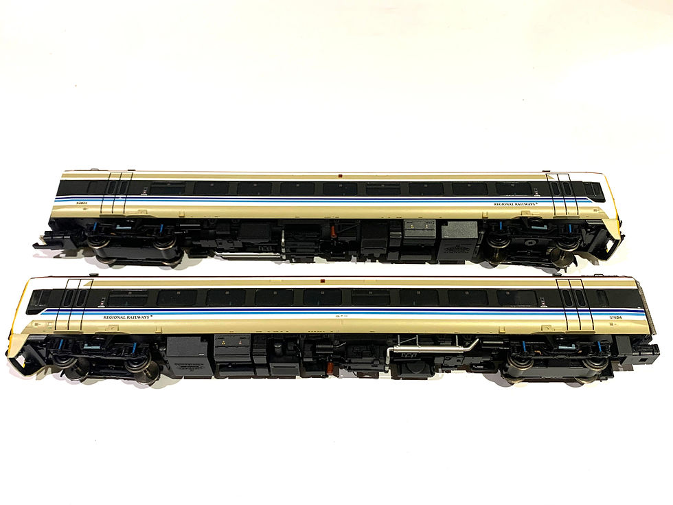 Thumbnail: Bachmann 31-517 Class 158 DMU in Regional Railways livery sold by Red Pen Railway Models