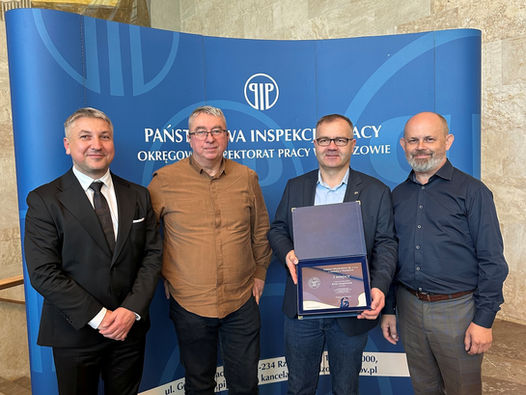 Polimex Infrastruktura z Pierwszą Nagrodą w konkursie „Buduj Bezpiecznie”