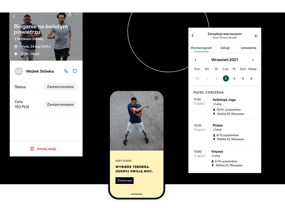 Przeglądaj i zarządzaj swoimi rezerwacjami w dowolnym momencie