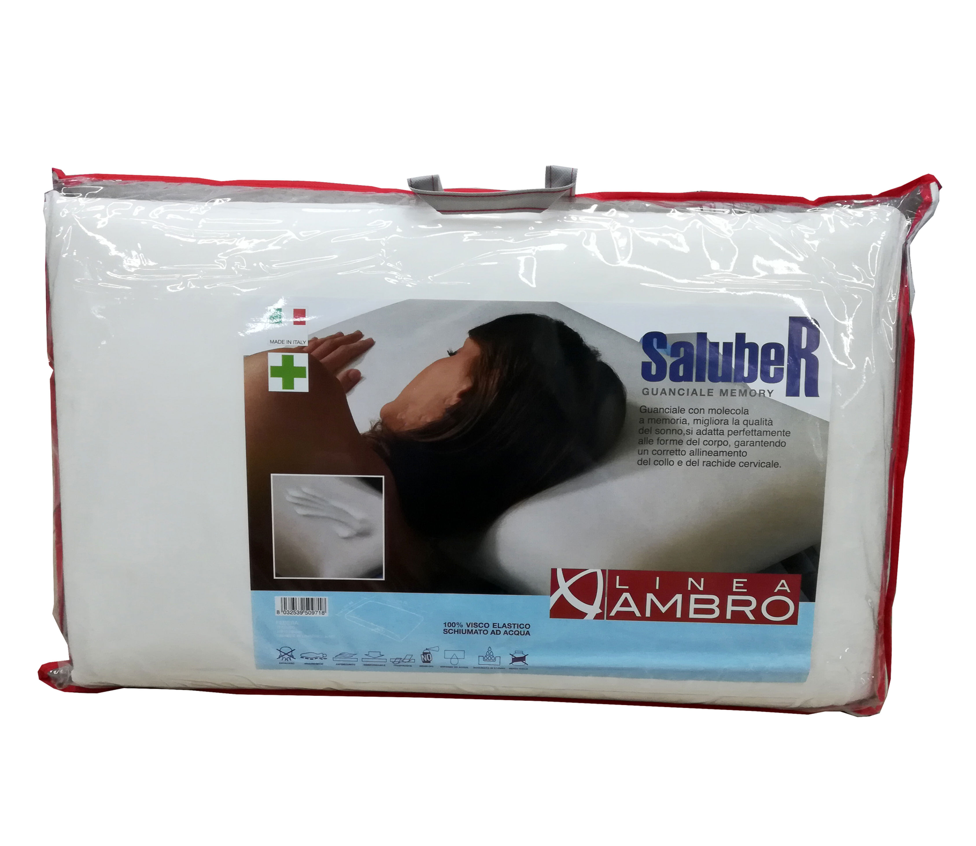 Guanciale Memory Saluber Linea Ambro
