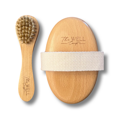 DRY BODY & FACE BRUSH KIT The Well Concept