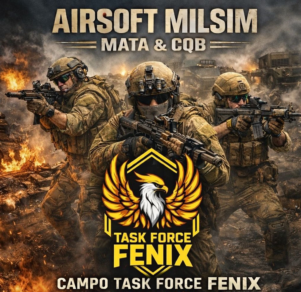 GAME DE INALGURAÇÃO - Campo Milsim Task Force Fênix.