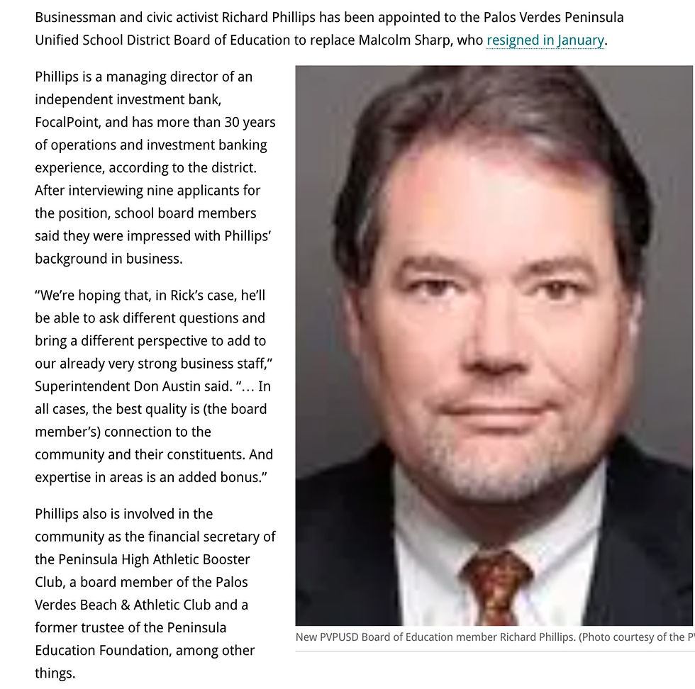RICK PHILLIPS NEEDS TO RESIGN