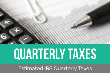 How Estimated Quarterly Taxes Work