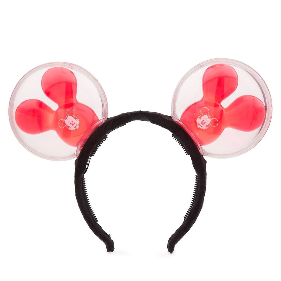 Disney Ear Headband - Mickey Mouse - Best Day Ever - Light Up Red Balloon 400911