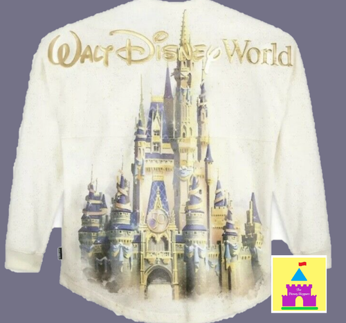 NWT Walt Disney World 50th Anniversary Cinderella Castle Spirit