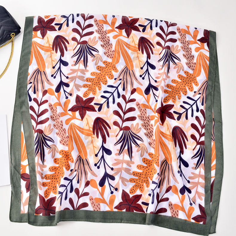 Thumbnail: VB-FL07 Floral Pattern Fashion Scarf