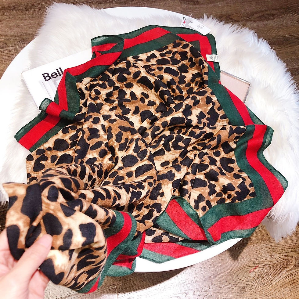 Thumbnail: Leopard Print Shawl Scarf | Fashion Scarf